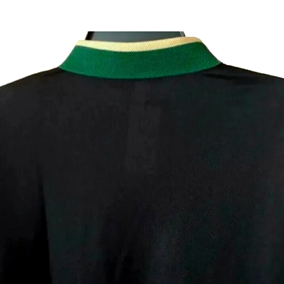 New! Lediney 2XL Men's Polo Golf Tennis Shirt. Regular Fit. Black. - Picture 5 of 9